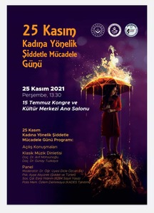 Üniversitemizde "25 Kasım Kadına Yönelik Şiddetle Uluslararası Mücadele Günü Programı" Düzenlendi.